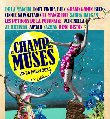 Le Champ des Muses 2025 affiche