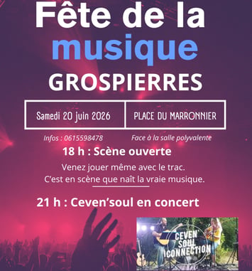 Fête de la musique - Grospierres