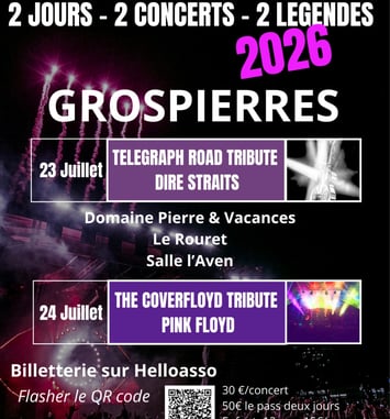 2 jours - 2 concerts - 2 légendes