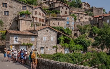 Visite commentée du village de caractère de Jaujac