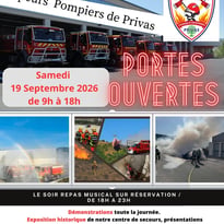 Porte ouverte caserne des Sapeurs-Pompiers de Privas