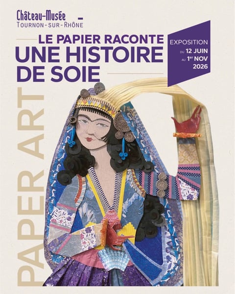 Le Papier Raconte une Histoire de Soie