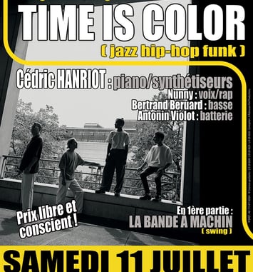 Time is color (jazz funk hip-hop)