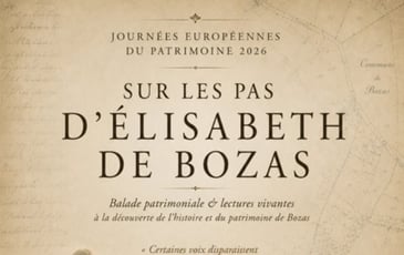 Sur les pas d'Elisabeth de Bozas