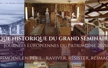 Visite commentée de la Bibliothèque Historique du Grand Séminaire de Viviers