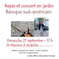 Baroque sud-américain, conte musical