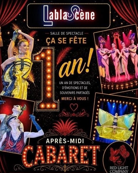 1 an de Lablascène avec le Cabaret Redlight !